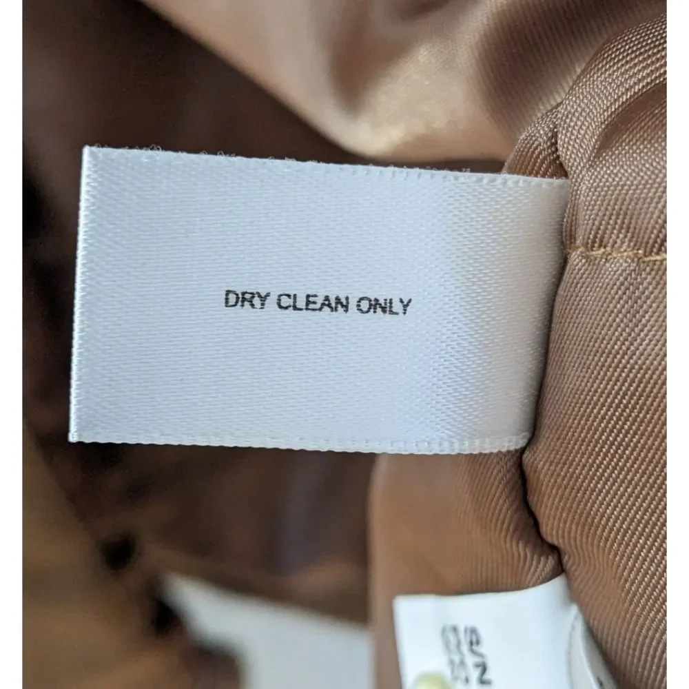 Cutter & Buck Men's Camel Tan Faux Suede Button & Zip Up Jacket Size XXL - Picture 11 of 11